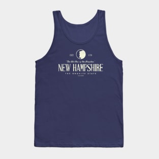 New Hampshire - Old Man of the Mountain Tank Top